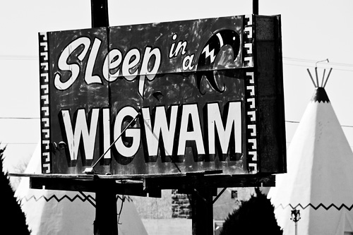Sleep in a Wigwam