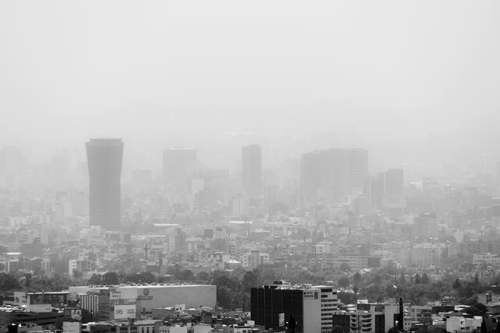 Smog in Mexiko-Stadt