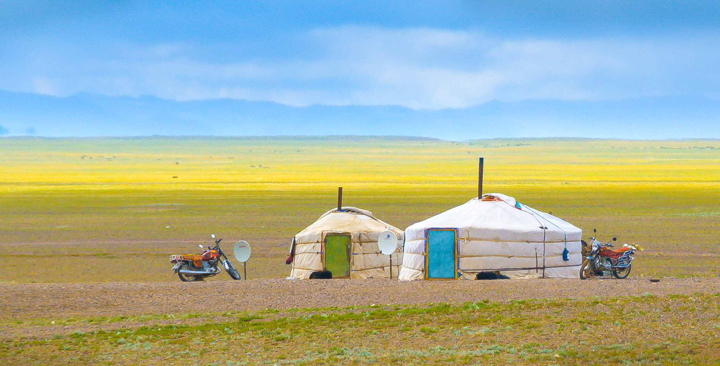 Mongolei Jurten
