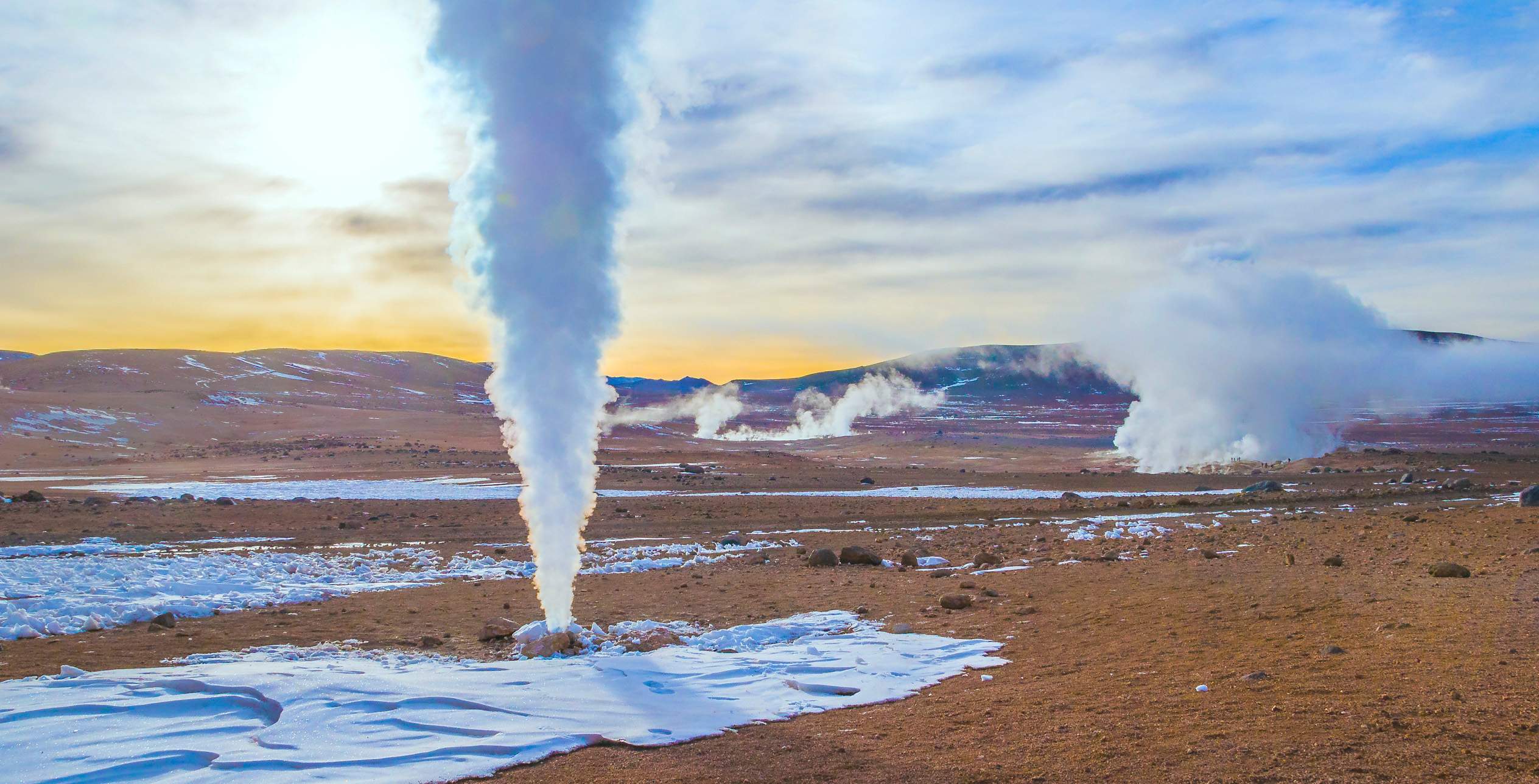 Bolivien Fumarole