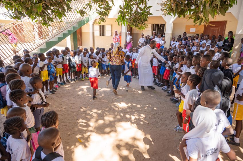 Gambia. Zu Besuch in der „Emma School“.